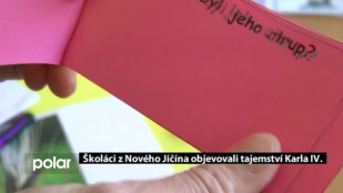 Školáci z Nového Jičína objevovali tajemství Karla IV.