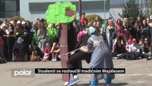 Studenti se rozloučili tradičním Majálesem