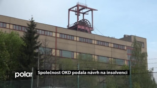 Společnost OKD podala návrh na insolvenci