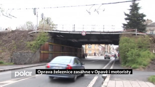 Oprava železnice zasáhne v Opavě i motoristy