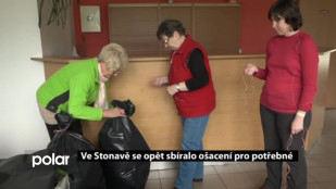 Ve Stonavě se opět sbíralo ošacení pro potřebné