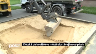 Dětská pískoviště ve F-M dostávají nový písek - rozšířená verze