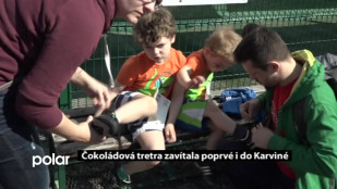 Čokoládová tretra zavítala poprvé i do Karviné