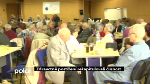 Zdravotně postižení rekapitulovali činnost