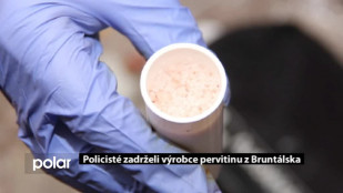 Policisté zadrželi výrobce pervitinu z Bruntálska