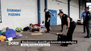 Bezdomovci skončili po kontrole na záchytce