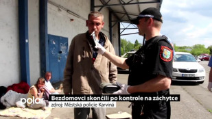 Bezdomovci skončili po kontrole na záchytce