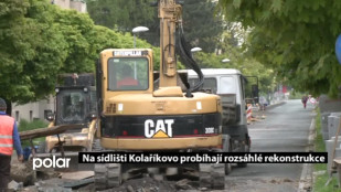 Na sídlišti Kolaříkovo probíhá rekonstrukce - rozšířená verze