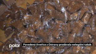 Povedená čtveřice z Ostravy prodávala nelegální tabák