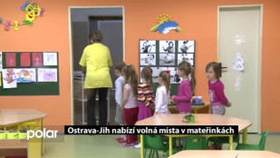 Ostrava-Jih nabízí volná místa v mateřinkách