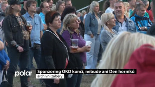 Sponzoring OKD končí, nebude ani Den horníků