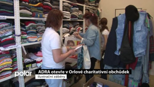 ADRA otevře v Orlové charitativní obchůdek