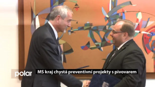 MS kraj chystá preventivní projekty s pivovarem