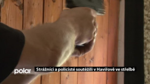 Strážníci a policisté soutěžili v Havířově ve střelbě