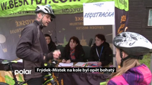 Frýdek-Místek na kole byl opět bohatý