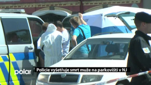 Policie vyšetřuje smrt muže na parkovišti v Novém Jičíně