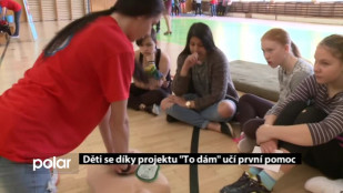 Děti se díky projektu To dám učí první pomoc