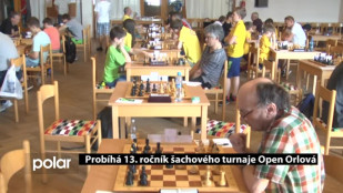 Probíhá 13. ročník šachového turnaje Open Orlová