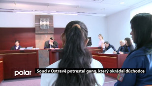 Soud v Ostravě potrestal gang, který podváděl důchodce