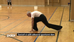 Senioři si užili zábavně sportovní den