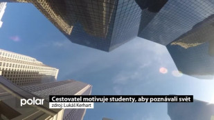 Cestovatel motivuje studenty, aby poznávali svět