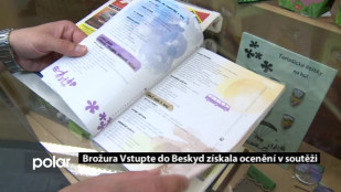 Brožura Vstupte do Beskyd získala ocenění v soutěži