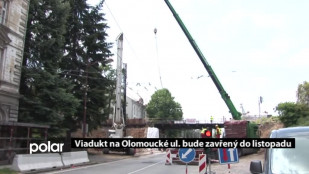 ​Viadukt na Olomoucké ul. bude zavřený do listopadu