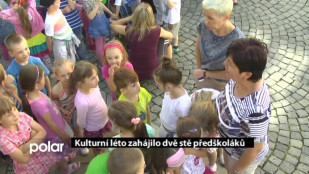 Kulturní léto zahájilo dvě stě předškoláků 