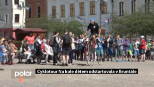 Cyklotour Na kole dětem odstartovala v Bruntále