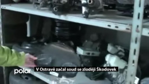 V Ostravě začal soud se zloději Škodovek