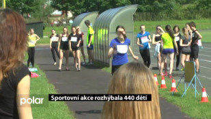 Sportovní akce rozhýbala 440 dětí