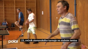 23. ročník stonavského turnaje ve stolním tenisu