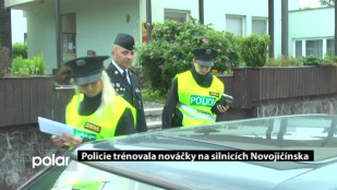 Policie trénovala nováčky na silnicích Novojičínska