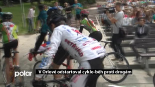 V Orlové odstartoval cyklo-běh proti drogám