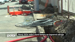 Nový Jičín mění staré lampy za úsporné zdroje