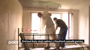 Zničené byty stojí radnici v Havířově nemalé peníze