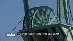 Krajská tripartita chce urychlit převod OKD na stát