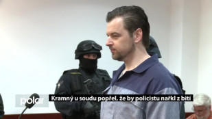 Kramný u soudu popřel, že by policistu nařkl z bití