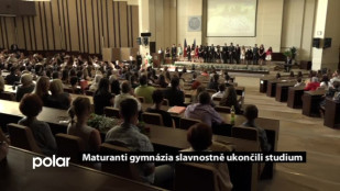 Maturanti gymnázia slavnostně ukončili studium