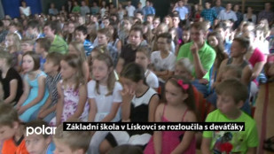 Základní škola v Lískovci se rozloučila s deváťáky