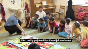 ​Děti radily pejskovi Korálkovi jak se chovat