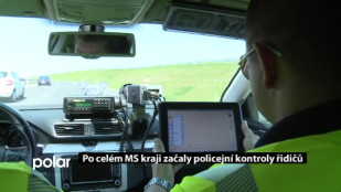 Po celém MS kraji začaly policejní kontroly řidičů