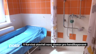 V Karviné otevřeli nový domov pro hendikepované