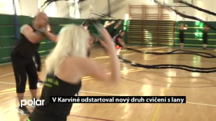 V Karviné odstartoval nový druh cvičení s lany