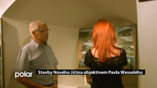 Stavby Nového Jičína objektivem Pavla Wesselého