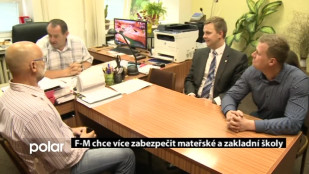 F-M chce více zabezpečit základní a mateřské školy