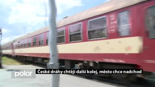 České dráhy chtějí další kolej, město F-M chce nadchod