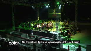 Na Sweetsen festu se vybralo přes 70 tisíc korun