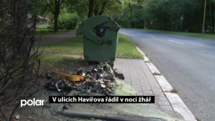 V ulicích Havířova řádil v noci žhář