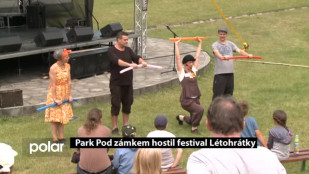 Park Pod zámkem hostil rodinný festival Létohrátky